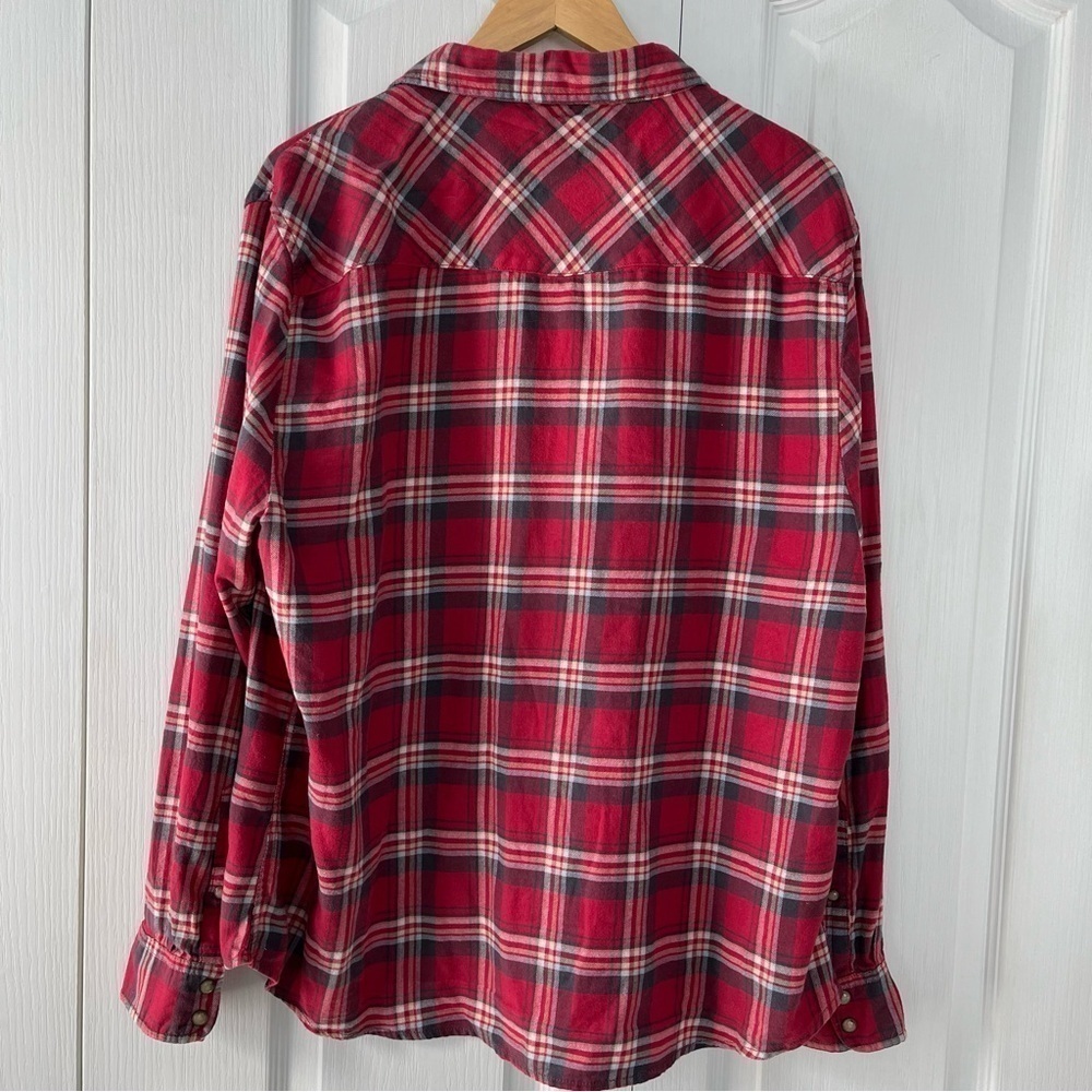 Jachs Girlfriend women’s plaid button down shirt. Size XXL - Picture 2 of 6